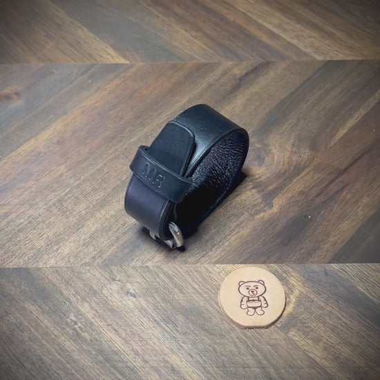 Handmade leather asset.